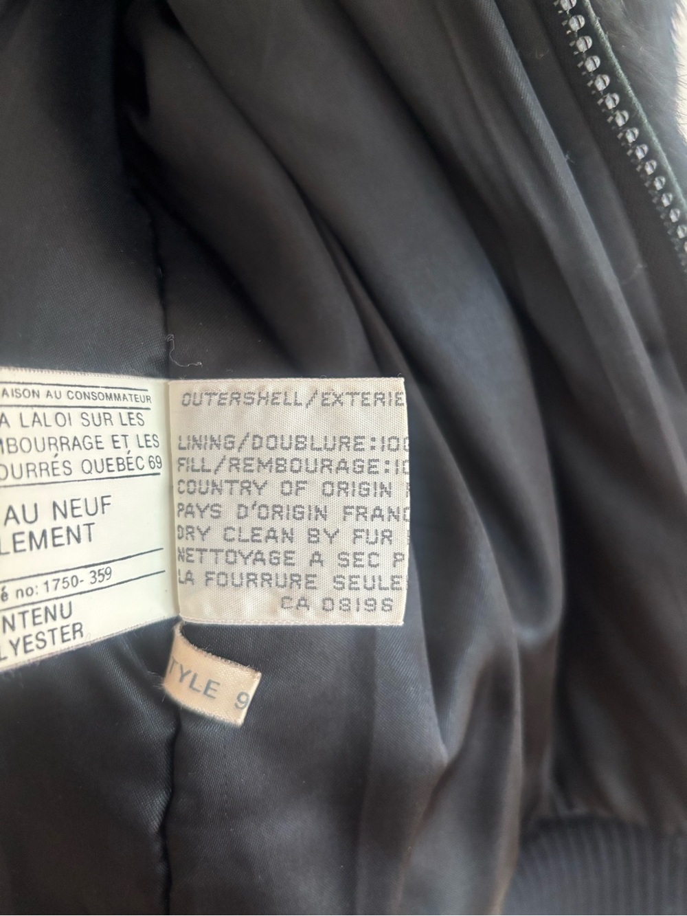 Rabbit Fur Jacket - Picture 4 of 5